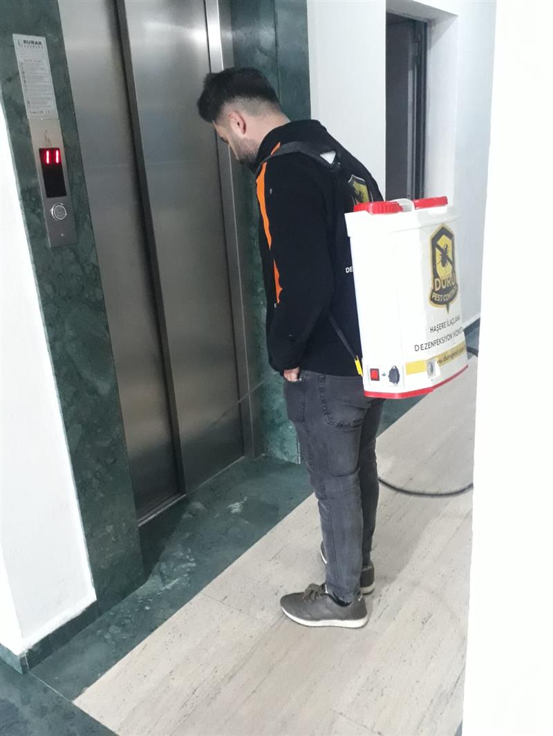 Ortak Alanlar�m�z Her Ay Rut�n Olarak Ilaclanmaktad�r