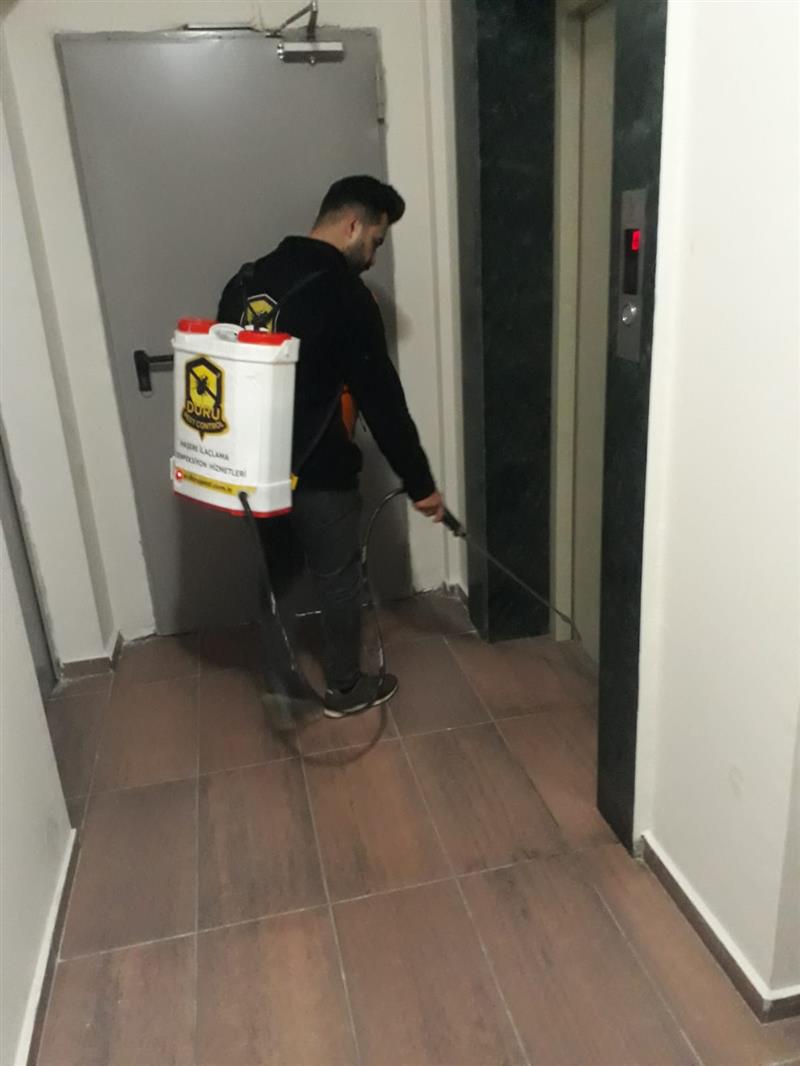 Ortak Alanlar�m�z Her Ay Rut�n Olarak Ilaclanmaktad�r