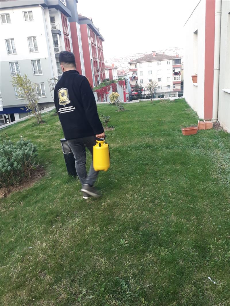 Ortak Alanlar�m�z Her Ay Rut�n Olarak Ilaclanmaktad�r