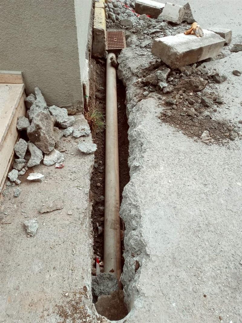 K�� Sonras� Sitemizin Bozulan Yollar�n�n Tamirine Ba�lad�k.