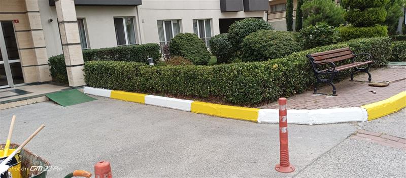 Sitemizin Bord�r Ve Yol �izgilerini Boyuyoruz.