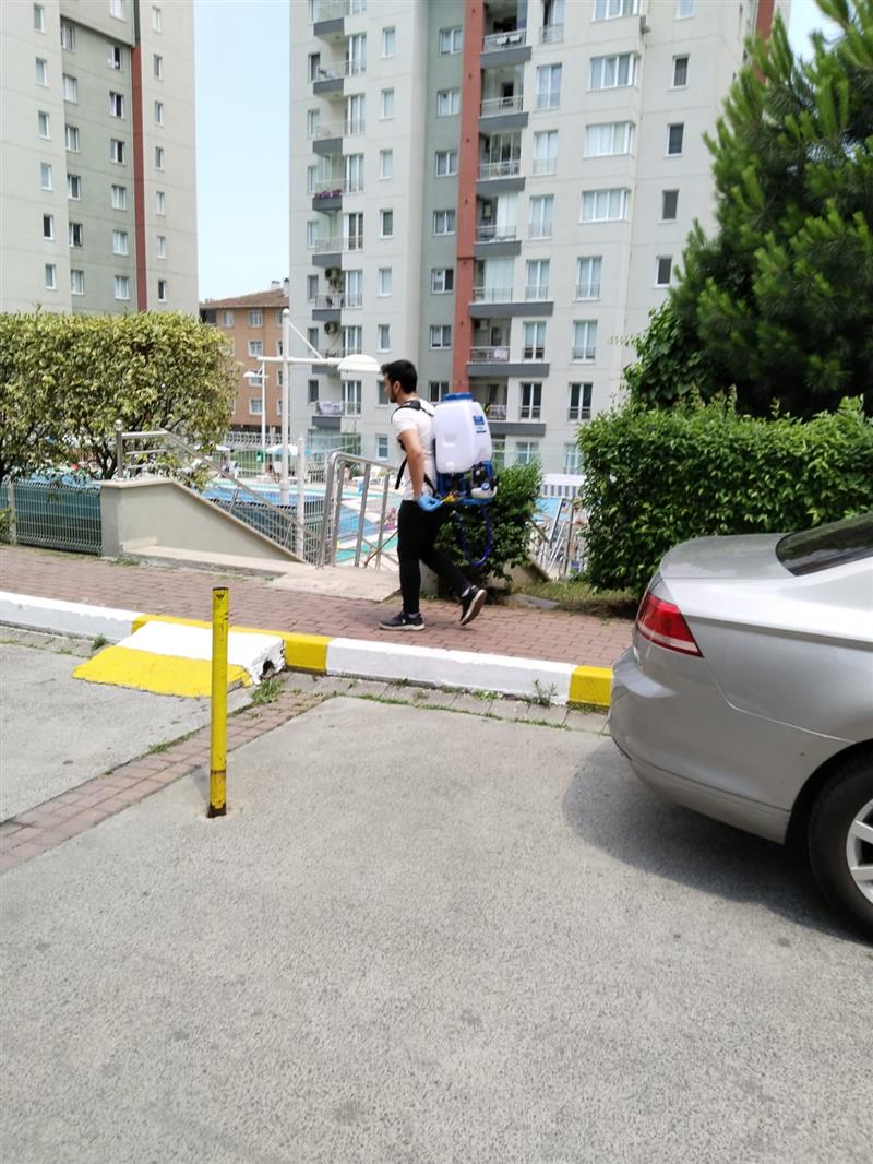 Degerli Komsular�m�z,Ortak Alanlar�m�z Her Ay Rutin Olarak �la�lanmaktad�r.