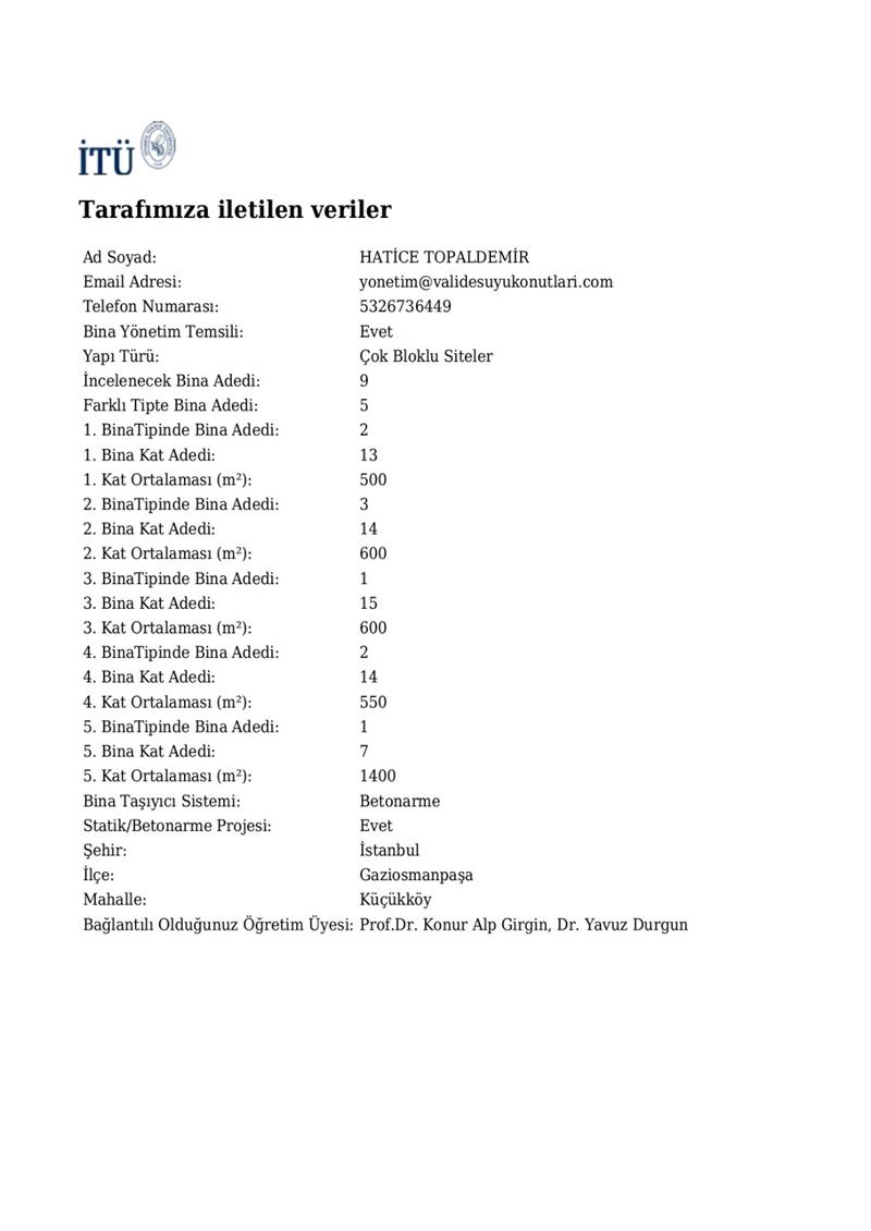 Sitemizde Olas� Deprem Haz�rl�klar�